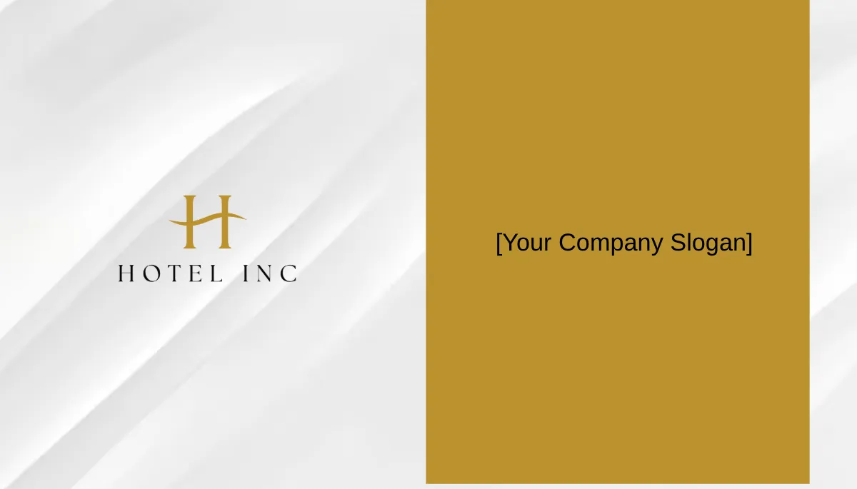 Free Hotel Management Business Card Template to Edit Online
