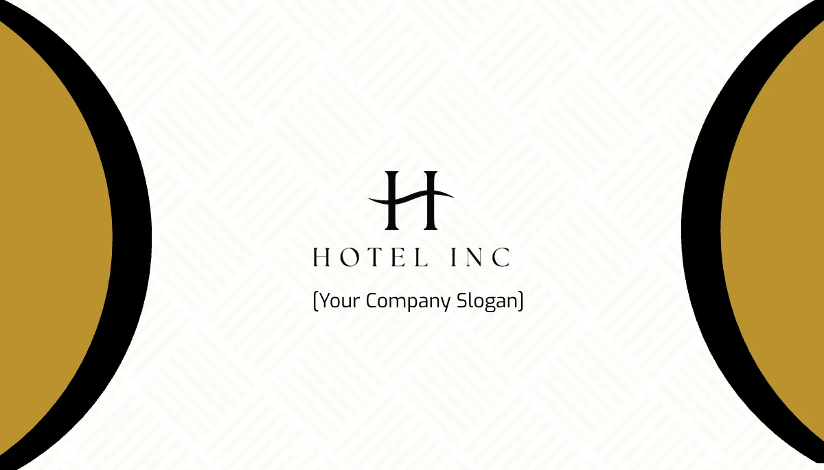 Free Hotel Maintenance Business Card Template to Edit Online