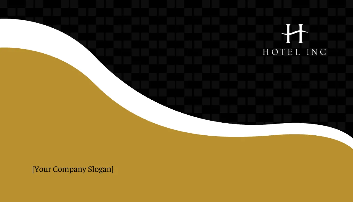 Free Hotel Concierge Business Card Template to Edit Online