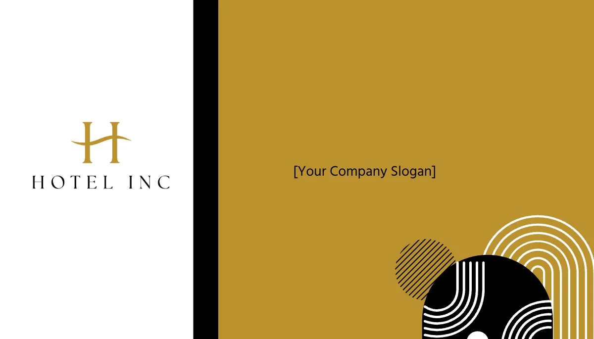 Free Hotel Event Coordinator Business Card Template to Edit Online