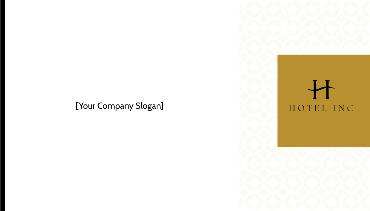 Free Hotel Reservation Agent Business Card Template to Edit Online