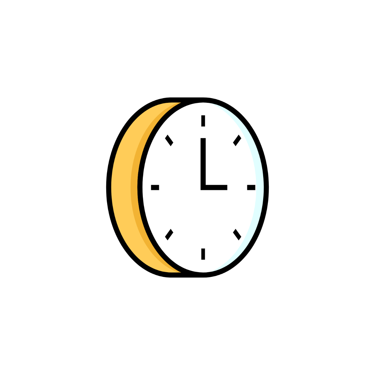 3D Time Icon