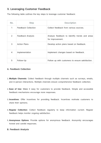Free Car Rental Customer Retention Strategy Template to Edit Online