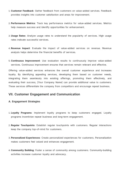 Free Car Rental Customer Retention Strategy Template to Edit Online