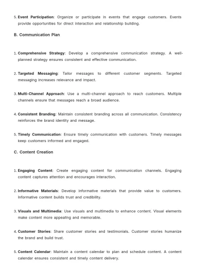 Free Car Rental Customer Retention Strategy Template to Edit Online