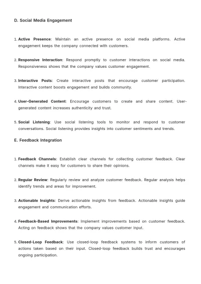 Free Car Rental Customer Retention Strategy Template to Edit Online