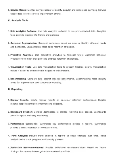 Free Car Rental Customer Retention Strategy Template to Edit Online