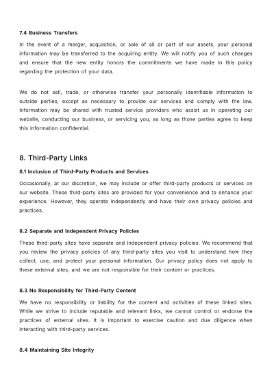 Free Car Rental Privacy Policy Template to Edit Online