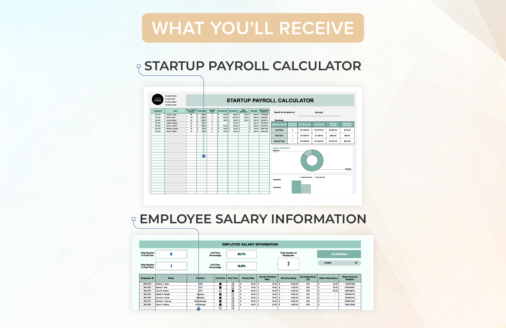 Startup Payroll Calculator Template