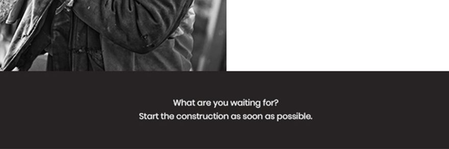 Constructional Promotional Newsletter Template