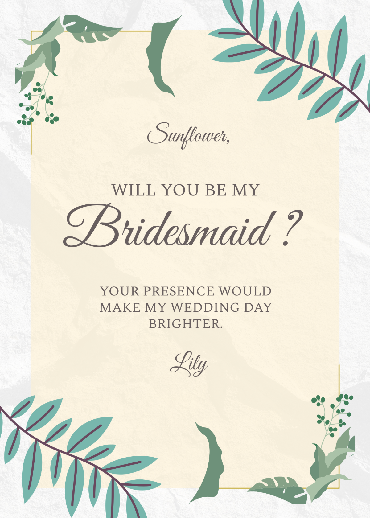 Bridesmaids Movie Wedding Invitation Beachweddingtips