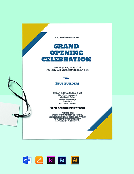 Grand Opening Announcement And Invitation Messages & Samples- 2023