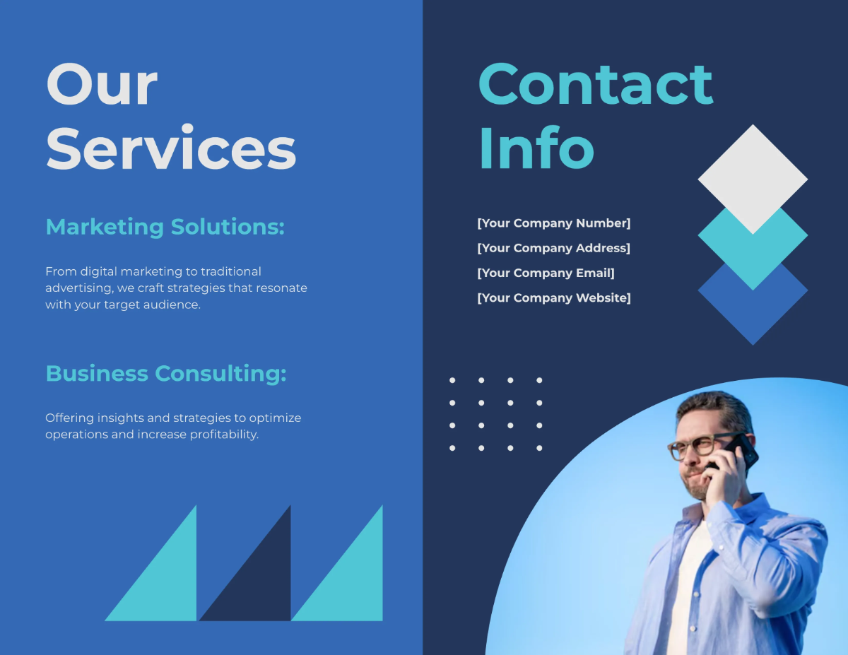 Free Professional Brochure Template to Edit Online