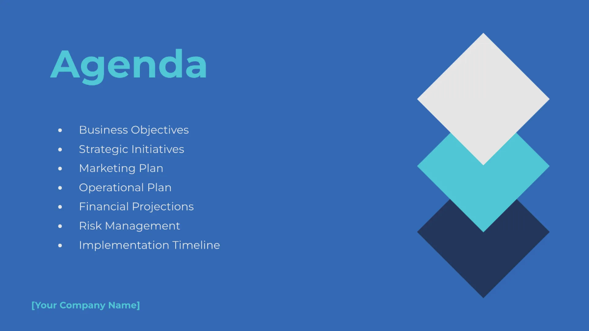 Free Professional Presentation Template to Edit Online