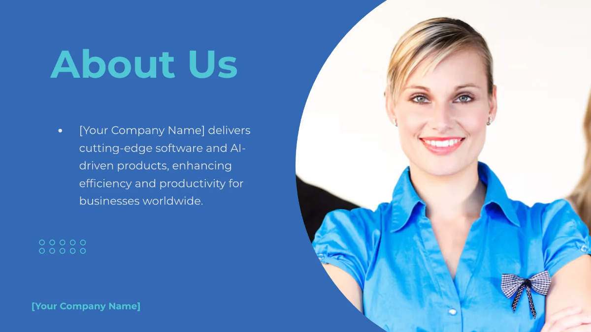 Free Professional Presentation Template to Edit Online