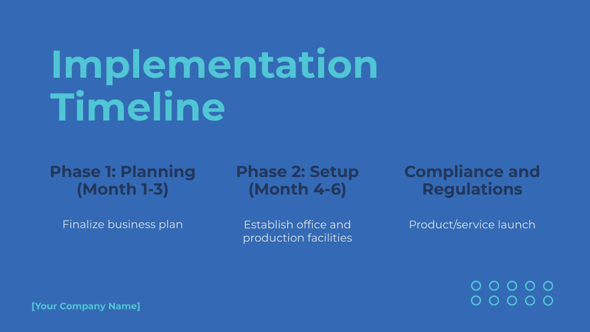 Free Professional Presentation Template to Edit Online