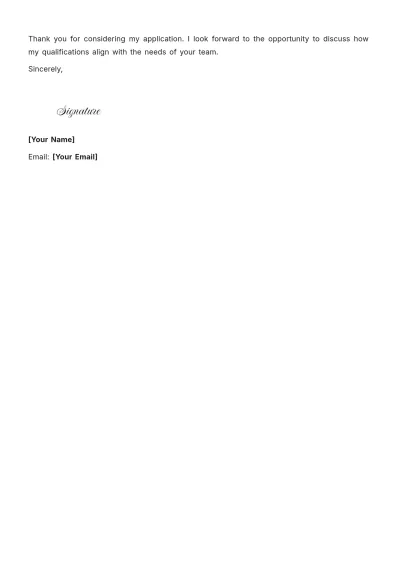 Free Trade Finance Analyst Cover Letter to Edit Online