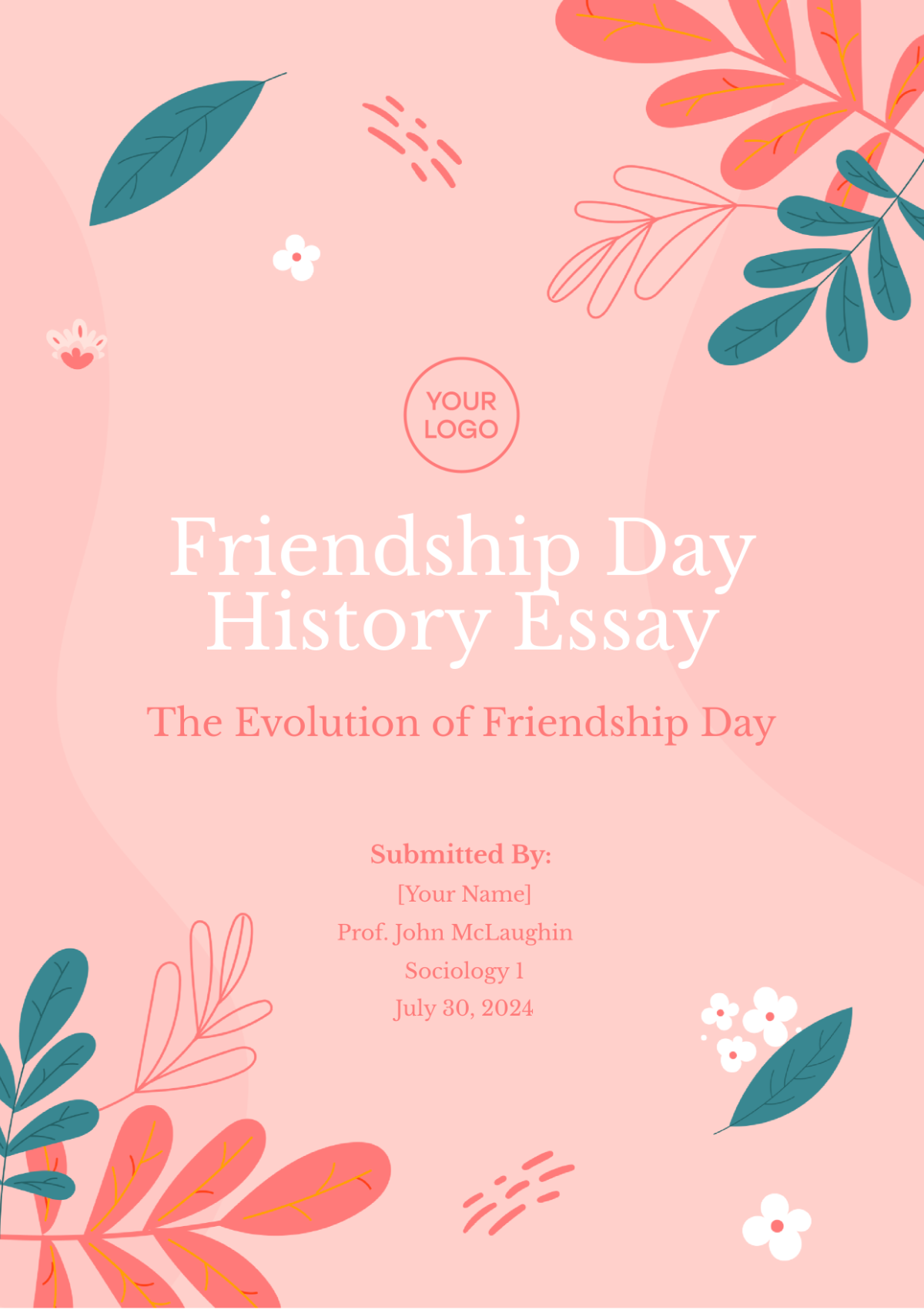 Friendship Day History Essay Template - Download | Template.net