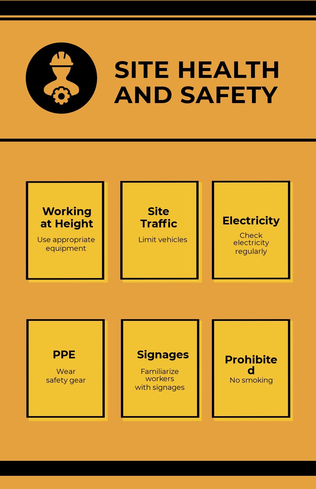 Construction Site Health and Safety Poster Template.jpe