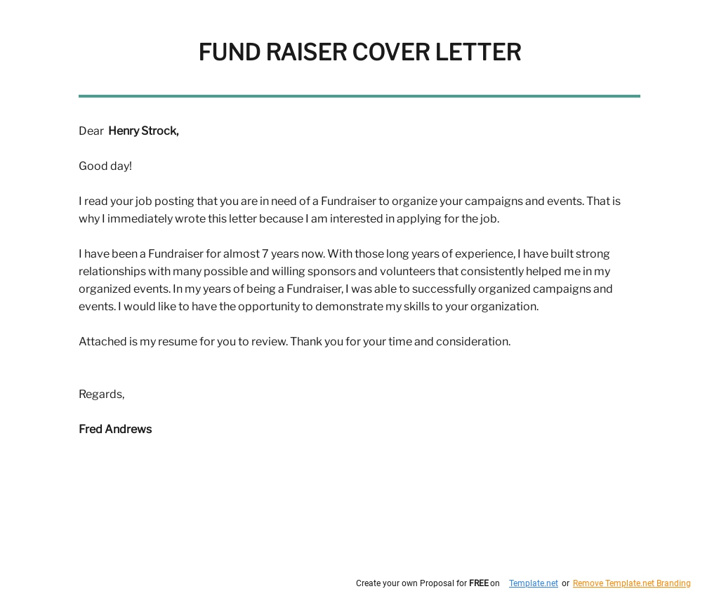 Free Fund Raiser Cover Letter Template.jpe