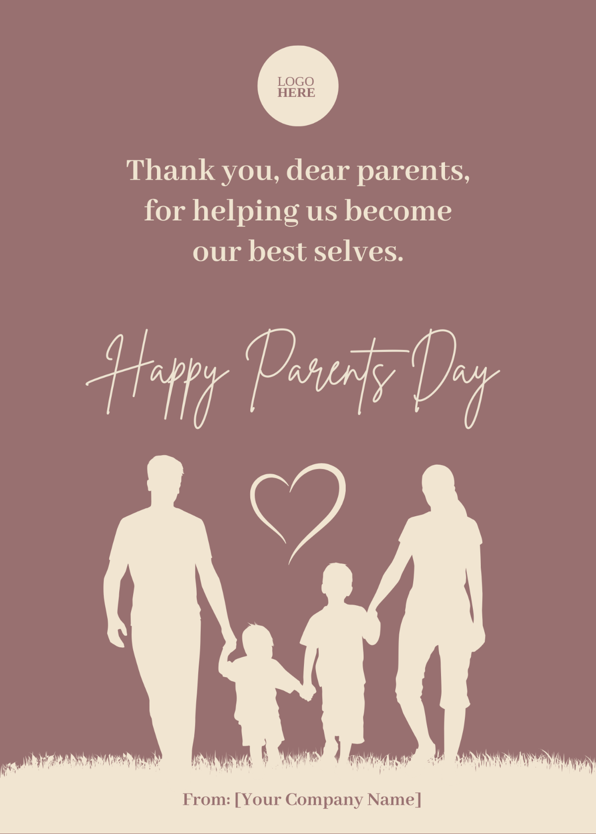 Parents Day Thank You Message