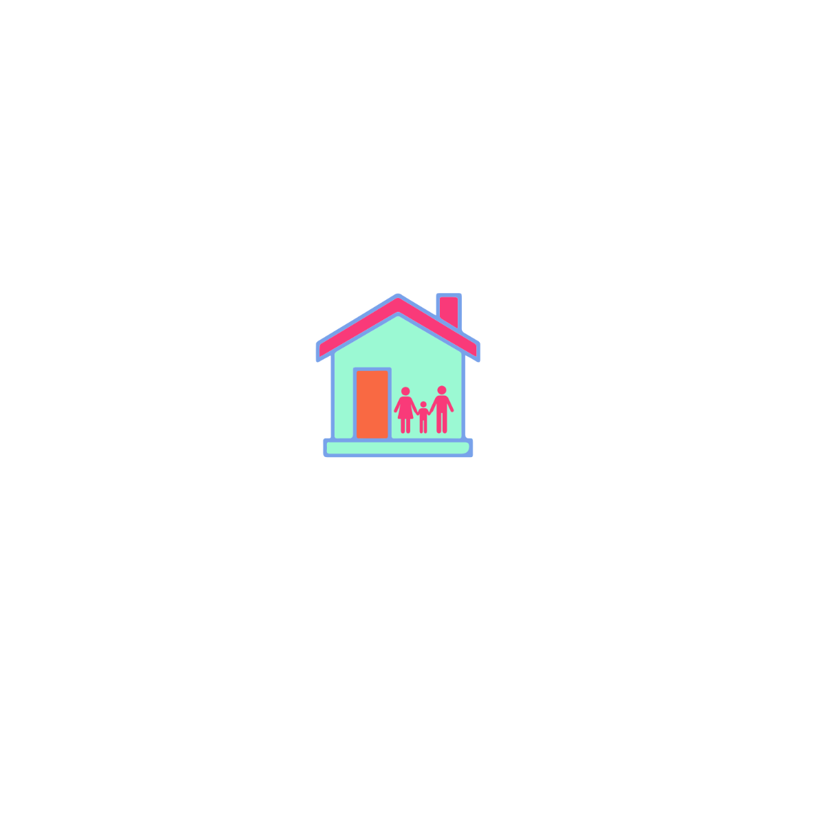 Family House Icon Images - Edit Online | Template.net