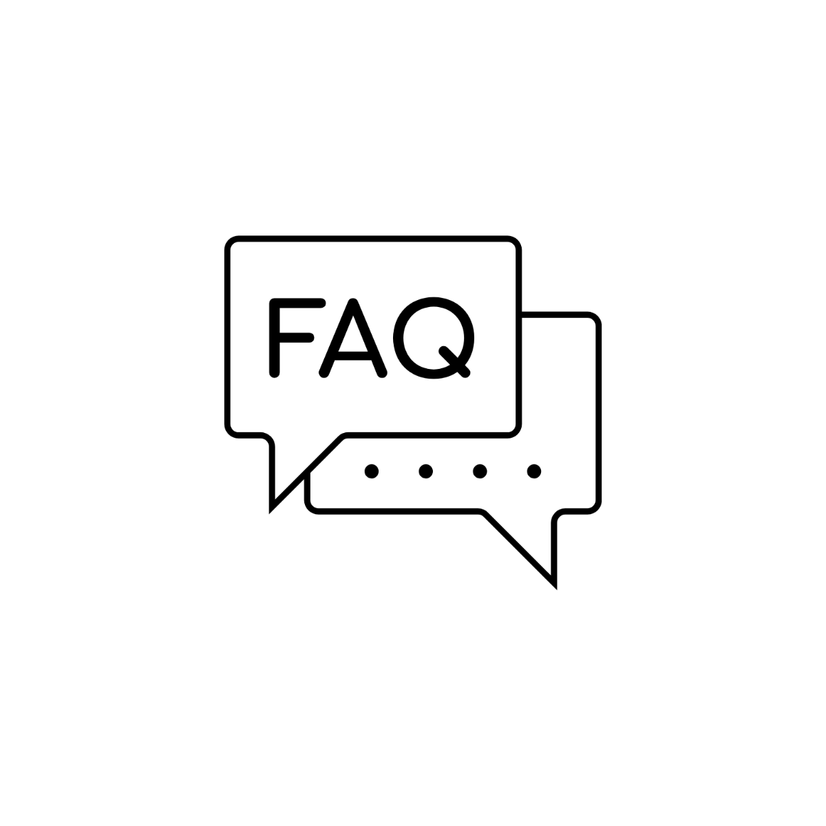 Faq Outline Icon