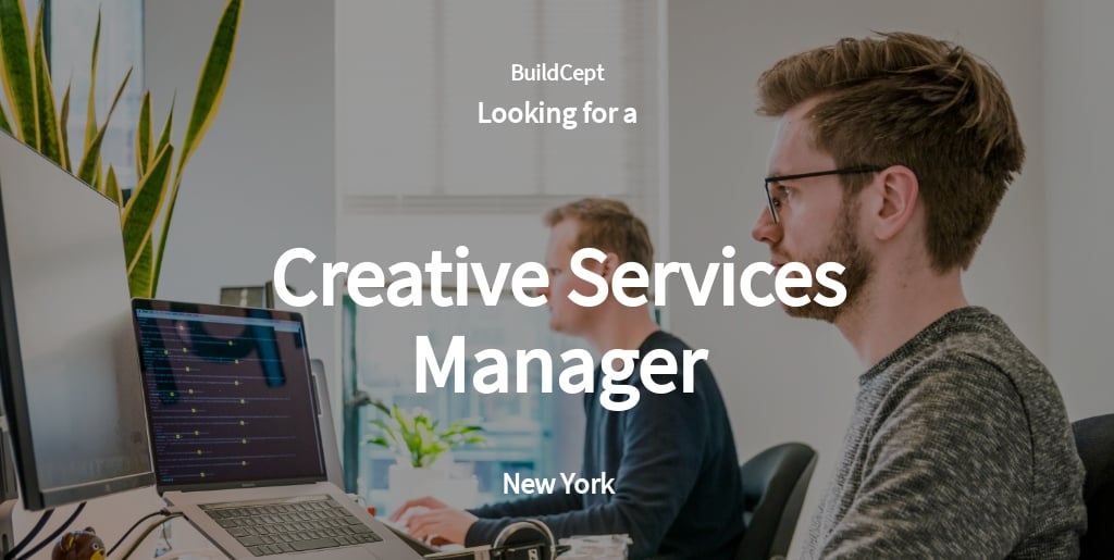 creative services studio manager