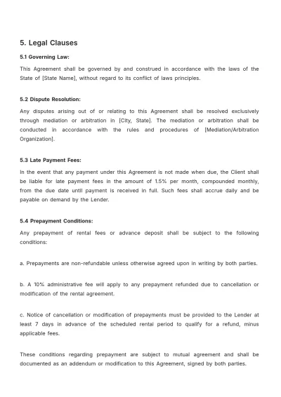 Free Car Rental Loan Agreement Template to Edit Online