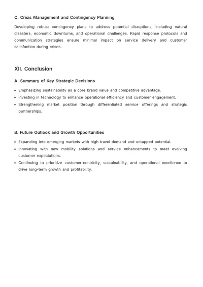 Free Car Rental Brand Strategy Template to Edit Online