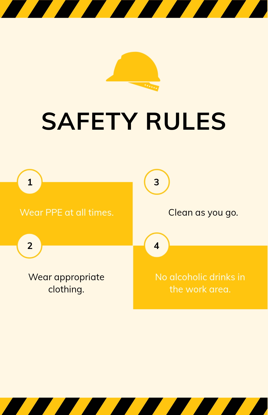 Safety Rules Poster Template Free Jpg Illustrator Indesign Word Apple Pages Psd Pdf Template Net