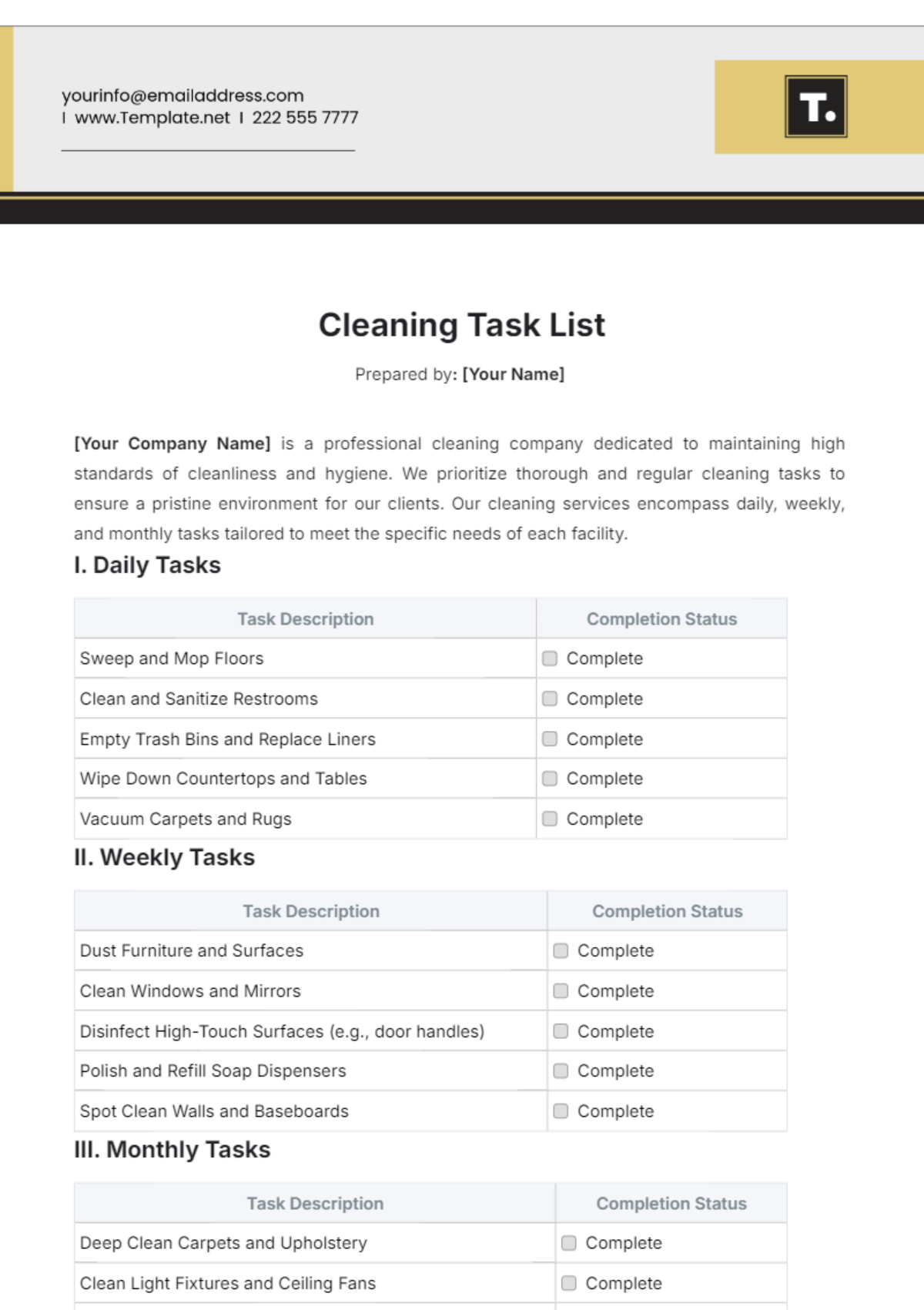 free-cleaning-task-list-template-edit-online-download-template