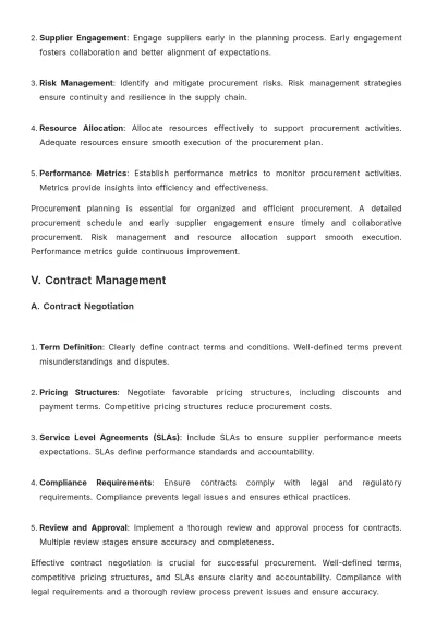 Free Car Rental Procurement Plan Template to Edit Online