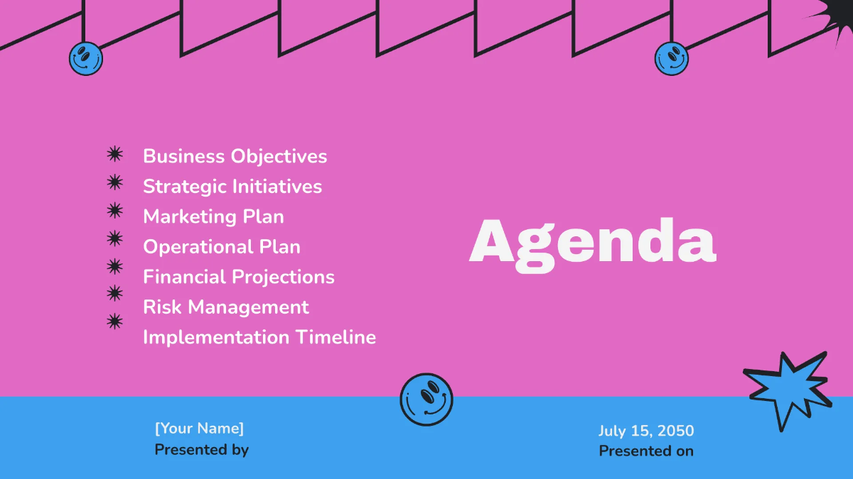 Free Y2K Presentation Template to Edit Online