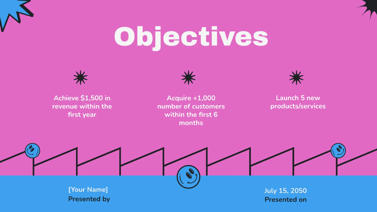 Free Y2K Presentation Template to Edit Online