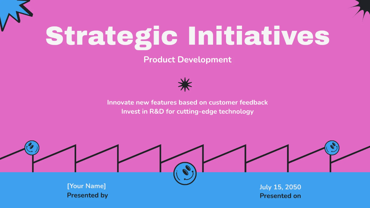 Free Y2K Presentation Template to Edit Online