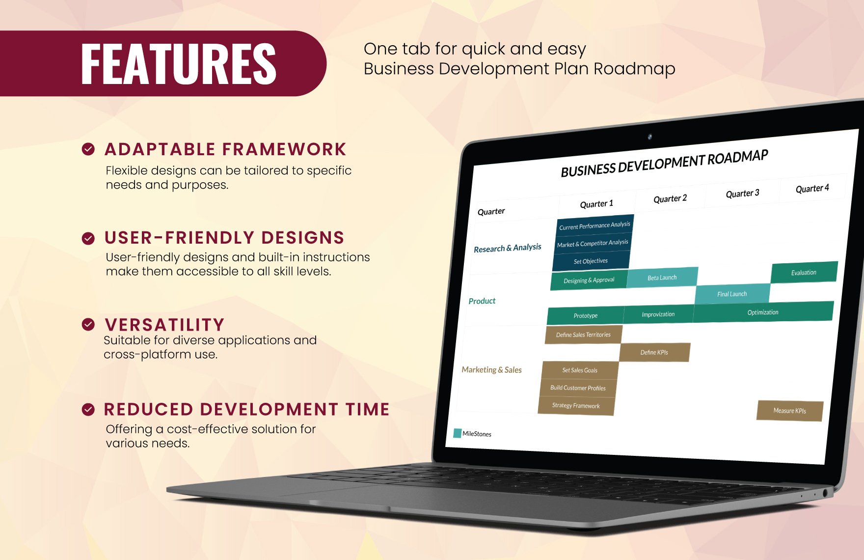 Business Development Plan Roadmap Template