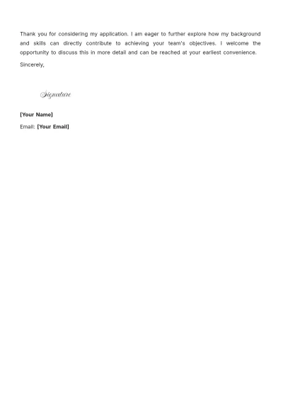 Free Sports Sales Manager Cover Letter to Edit Online
