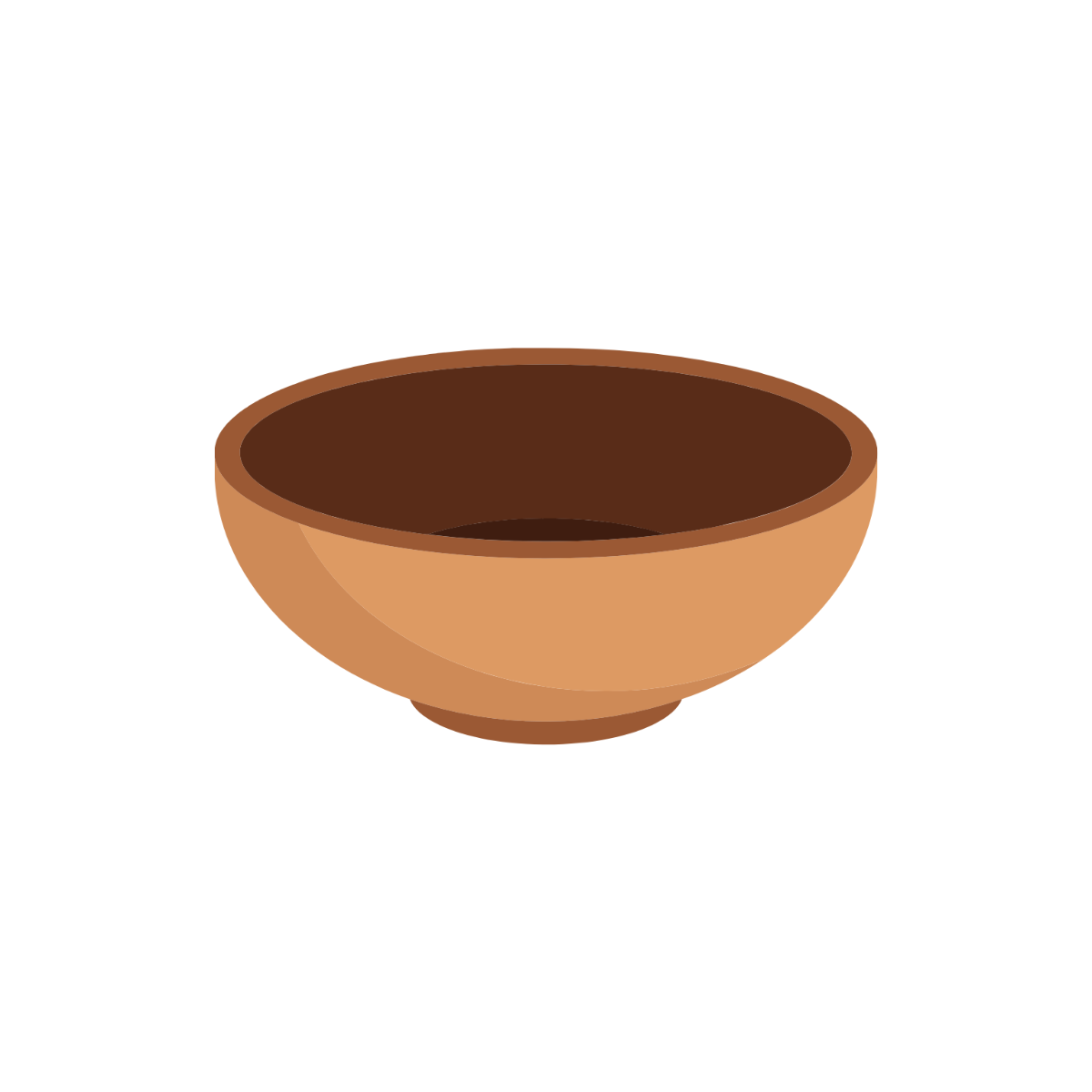 Empty Clay Bowl