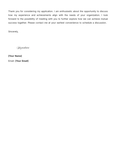 Free Consumer Electronics Sales Manager Cover Letter to Edit Online