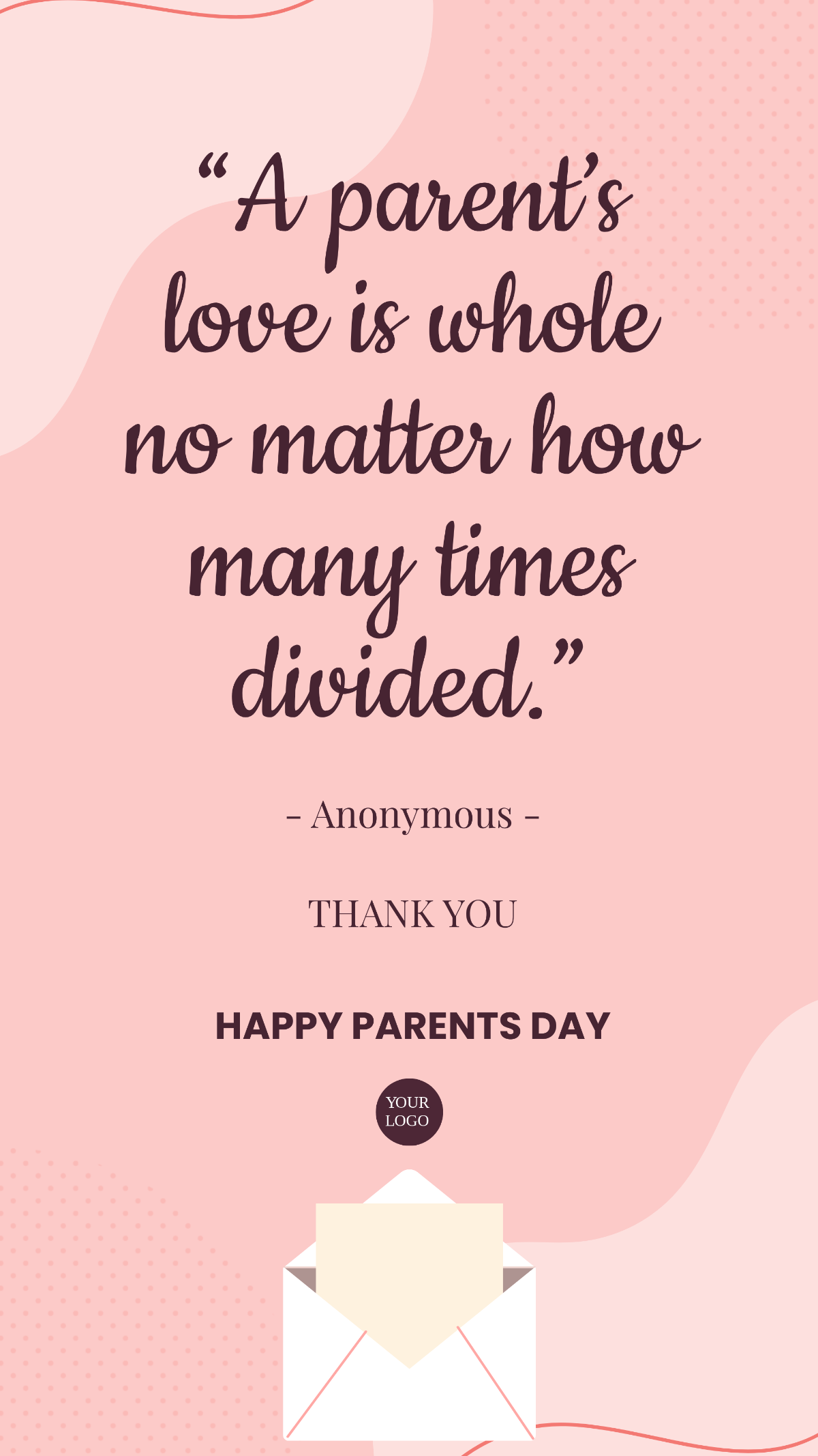 Parents Day Card Quote