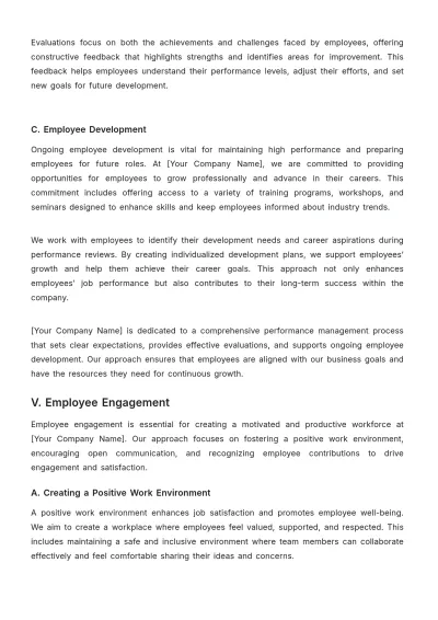 Free Car Rental HR Strategy Template to Edit Online