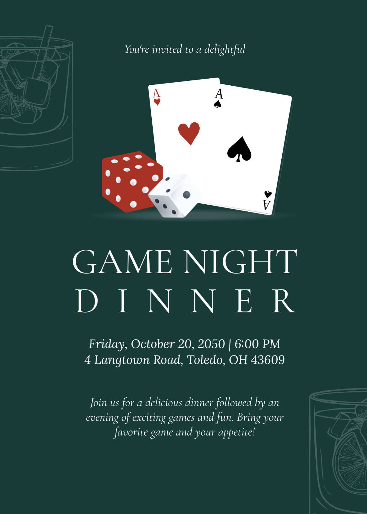 Free Game Night Invitation Templates Editable And Printable Free Game Night Invitation Templates Editable And Printable