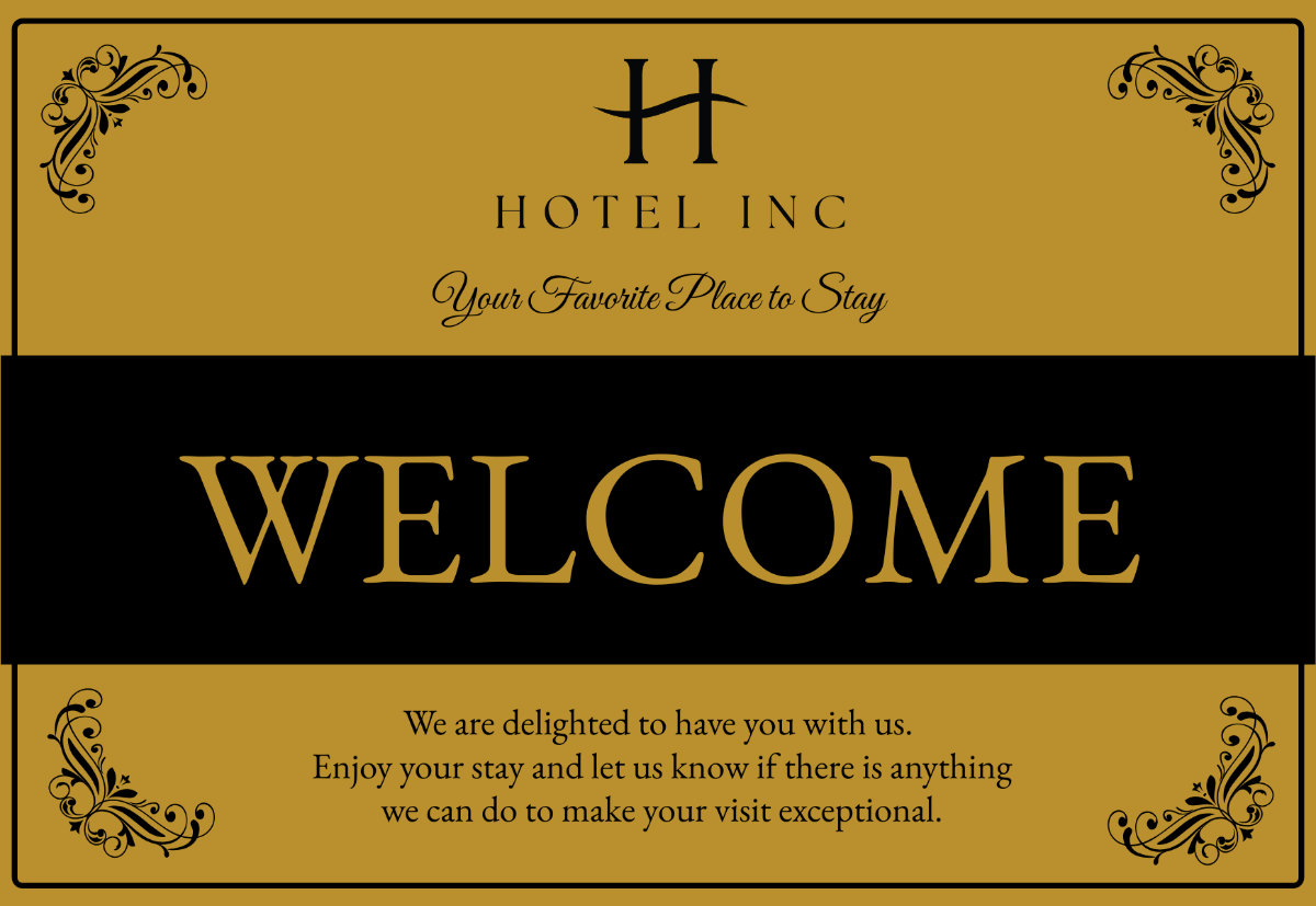 Free Welcome Templates To Customize Online Free Welcome Templates To Customize Online