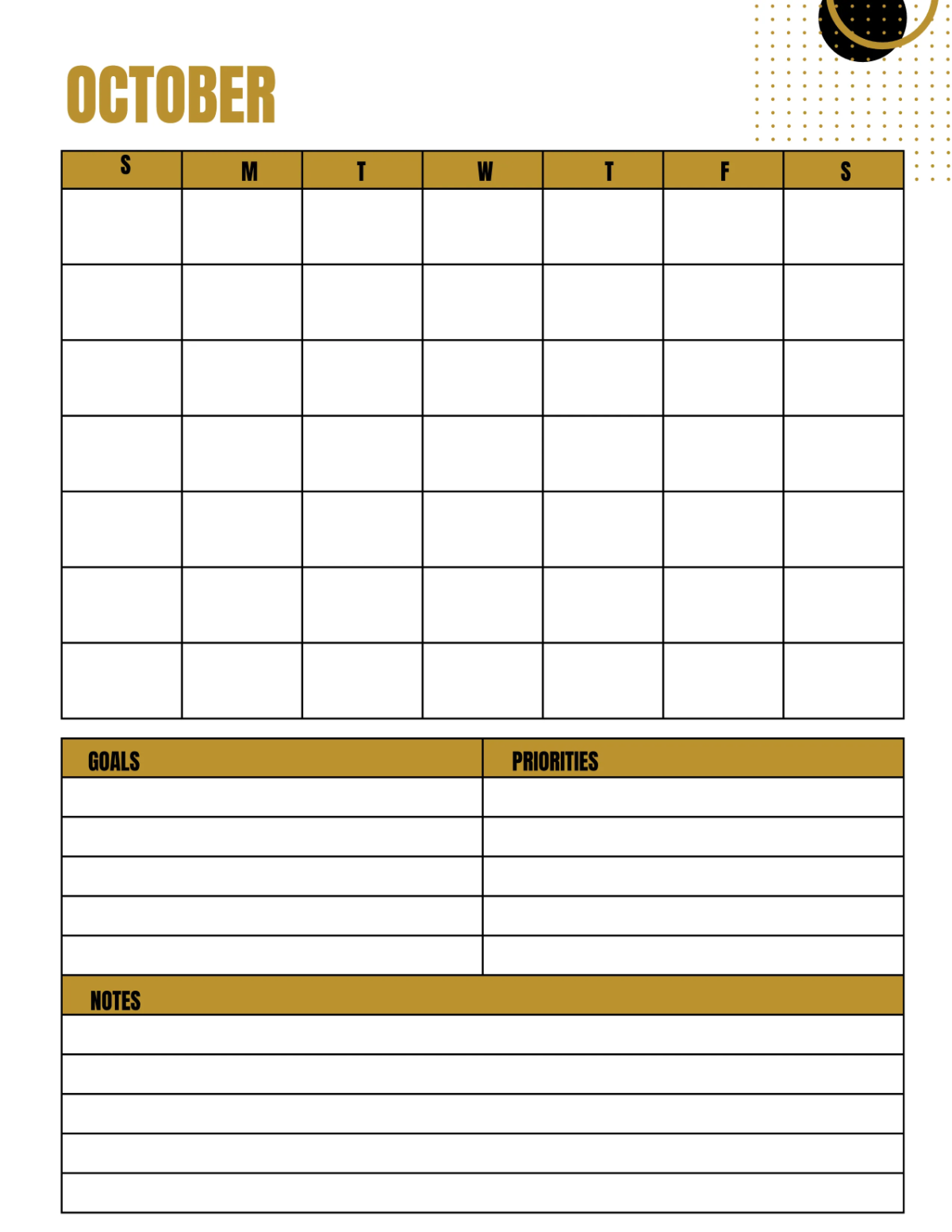 Free Hotel Monthly Planner Template to Edit Online