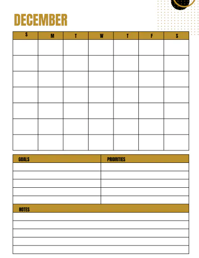 Free Hotel Monthly Planner Template to Edit Online