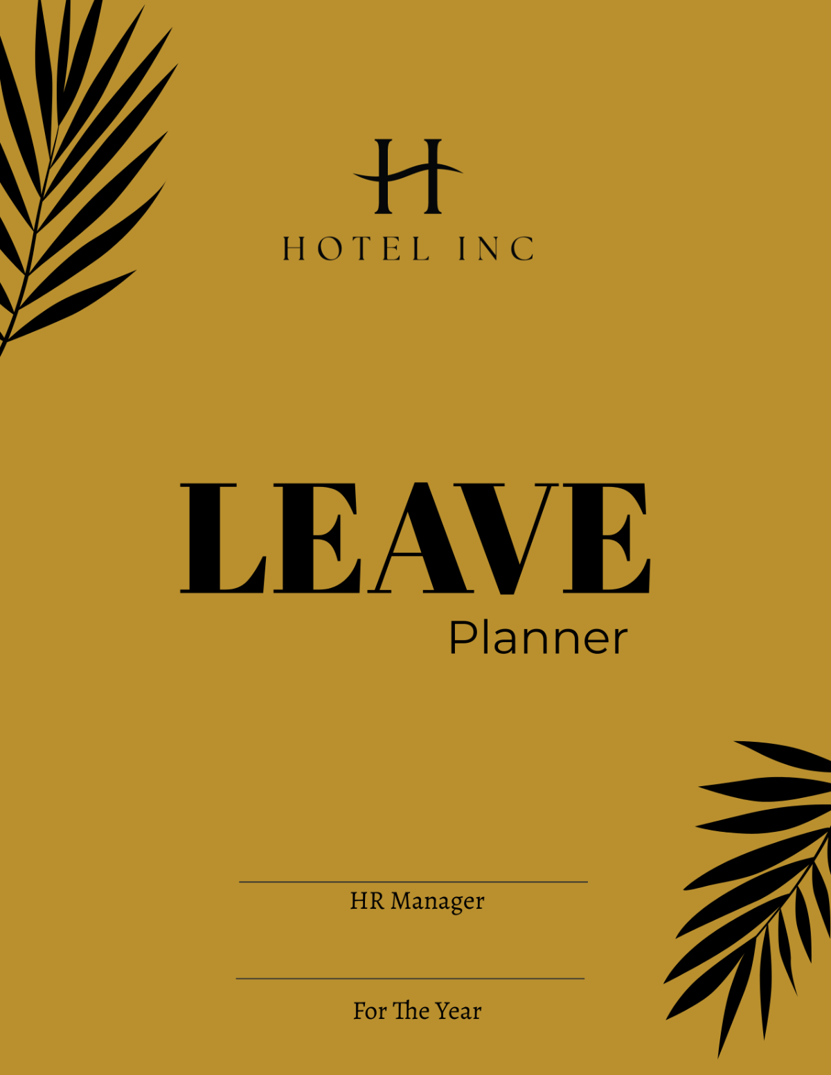 Hotel Leave Planner
