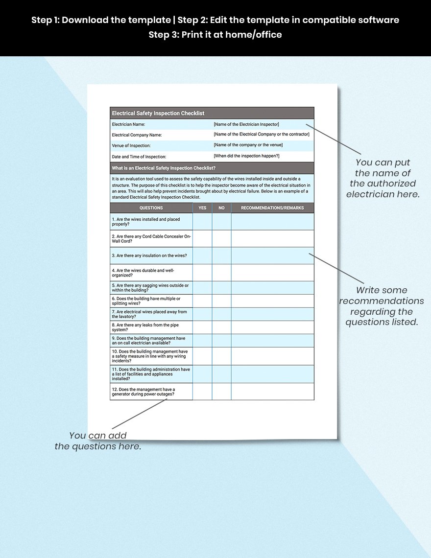 electrical-safety-inspection-checklist-template-in-google-docs-pages