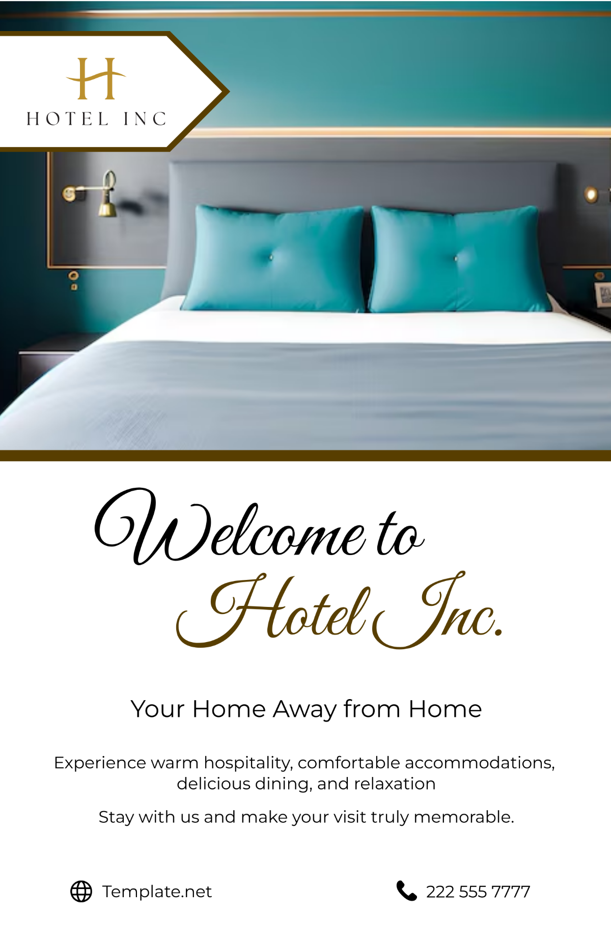 Hotel Welcome Poster
