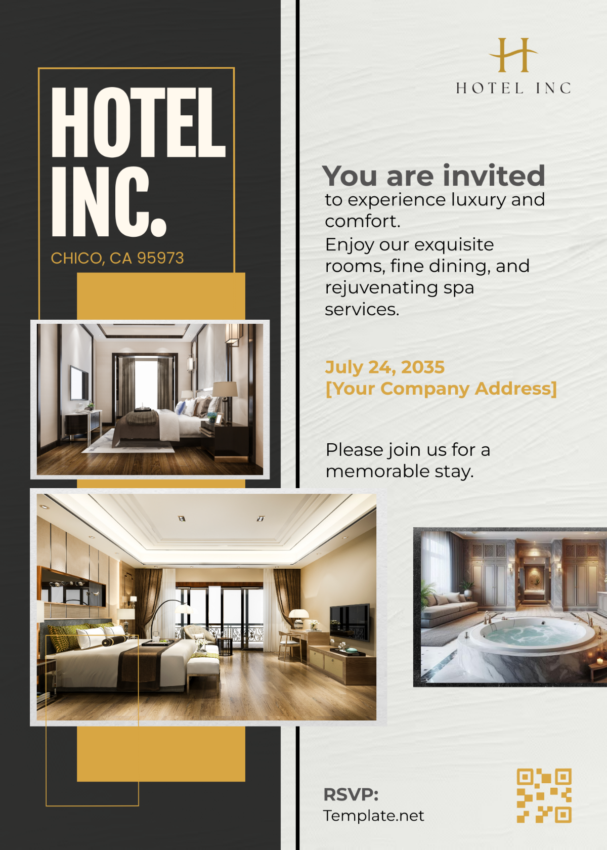 Hotel Service Invitation